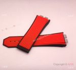 Swiss Quality Replica Hublot Big Bang Quick-release Strap Red Rubber Band 28x22mm